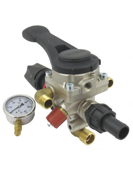 Mando regulador presión con cuerpo de aluminio