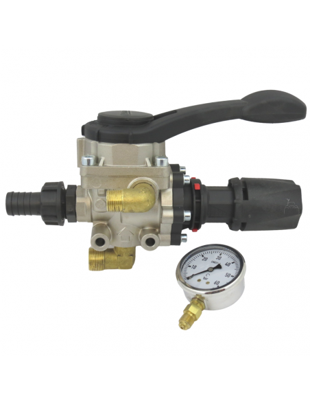 Mando regulador presión con cuerpo de aluminio