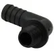 Racor Recto Rosca Macho 1"- 25 mm plástico