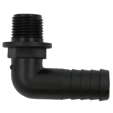 Racor Recto Rosca Macho 1"- 25 mm plástico