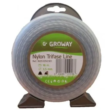 Hilo trifase triangular Ø3.5mm  36mt Profesional