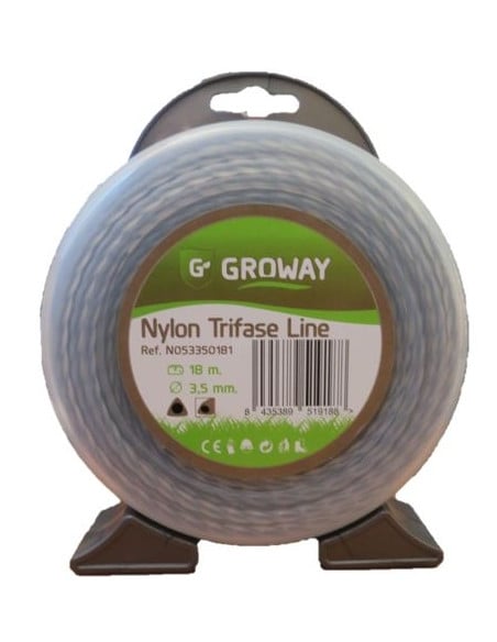 Hilo trifase triangular Ø3.5mm  36mt Profesional