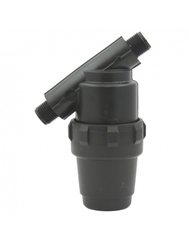 Filtro inclinado en línea rosca macho 1/2" 100 Mesh