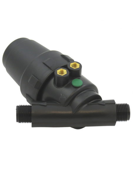 Filtro inclinado en línea rosca macho 1/2" 100 Mesh