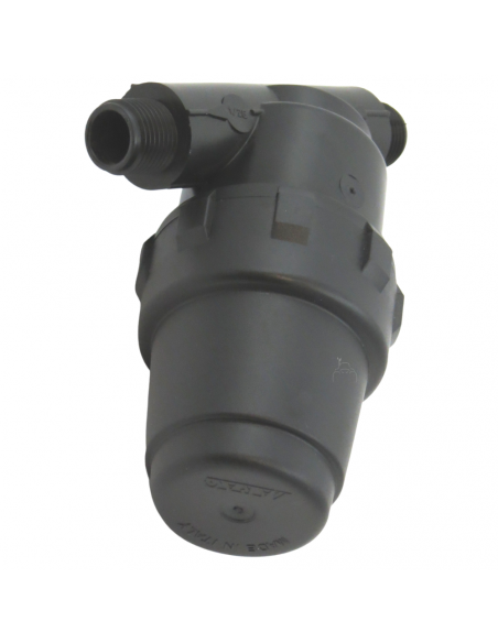 Filtro inclinado en línea rosca macho 1/2" 100 Mesh