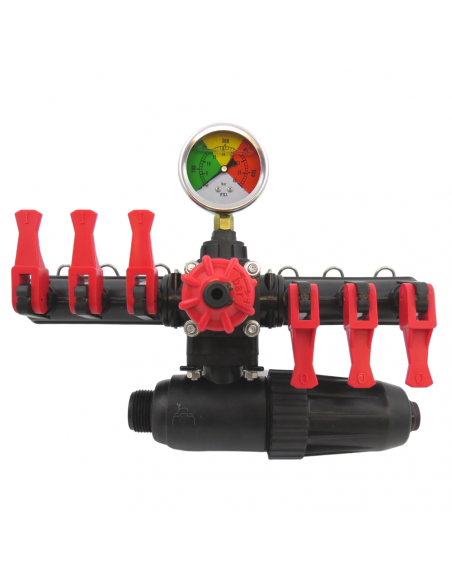 Mando de baja presión 6 palancas