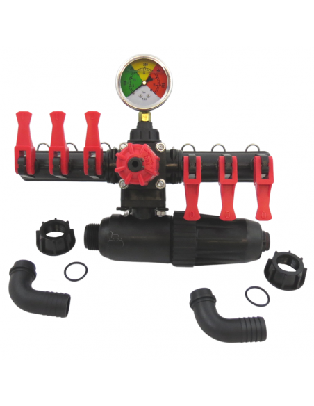 Mando de baja presión 6 palancas