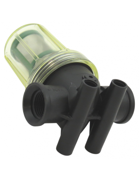 Filtro en Línea Transparente 100 Mesh 1/2"