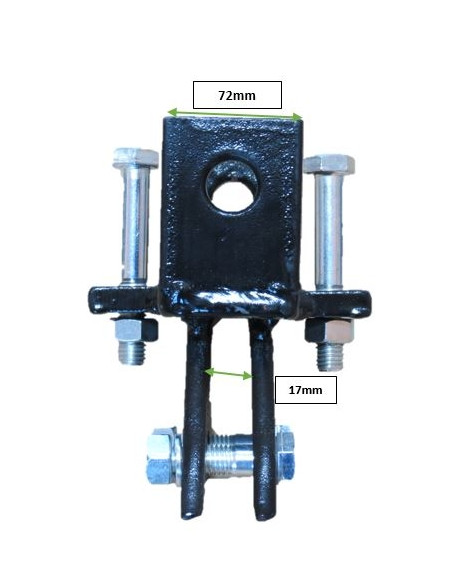 Adaptador motoazada/motocultor
