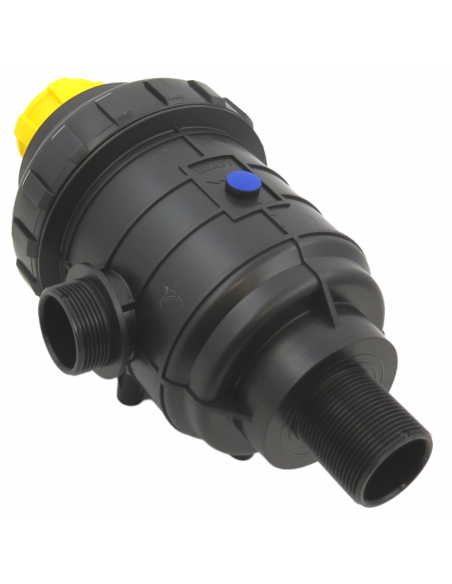 Filtro Aspiración 180 l/min. 1" 1/2 50 MESH