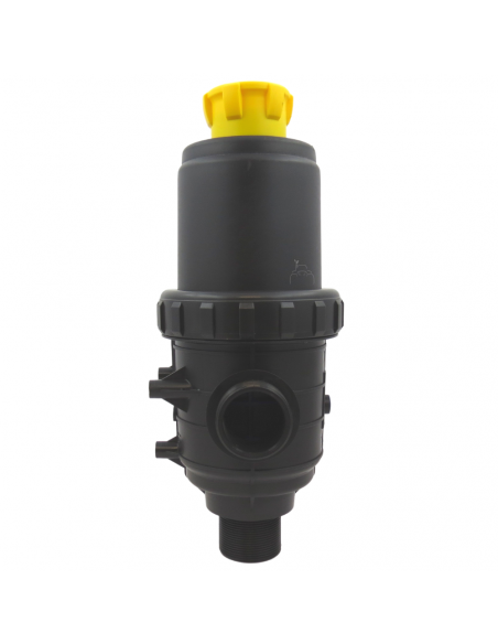 FILTRO ASPIRACIÓN 260 L/MIN 2" 50 MESH CON VALVULA