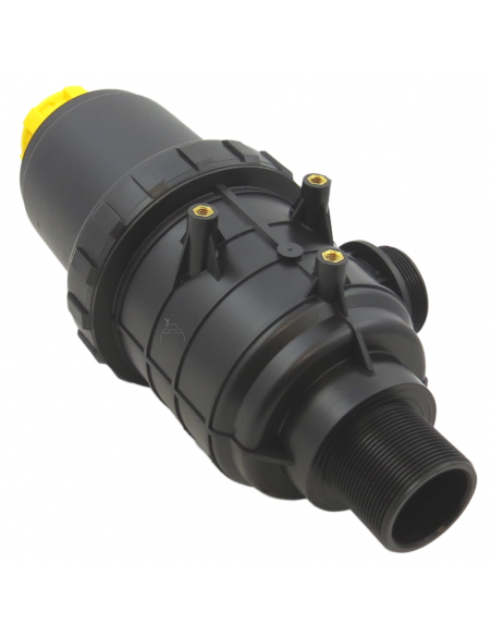 FILTRO ASPIRACIÓN 260 L/MIN 2" 50 MESH CON VALVULA