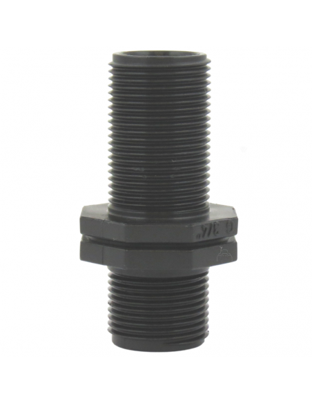 Machón largo de plástico 3/4"