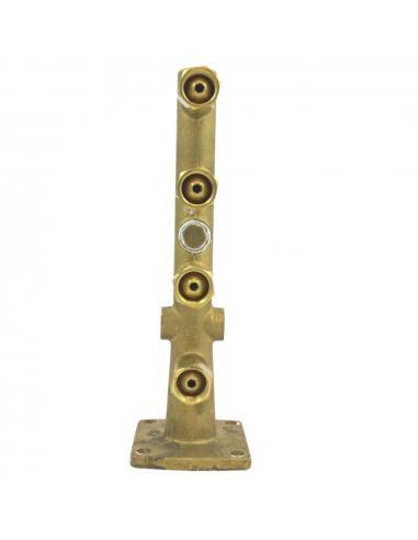 Columna latón 4 salidas  para pulverizadores fumigación