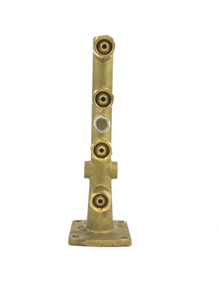 Columna latón 4 salidas  para pulverizadores fumigación
