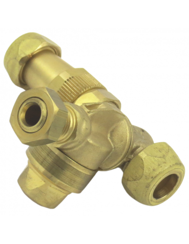 Pulverizador doble regulable para atomizador Braglia