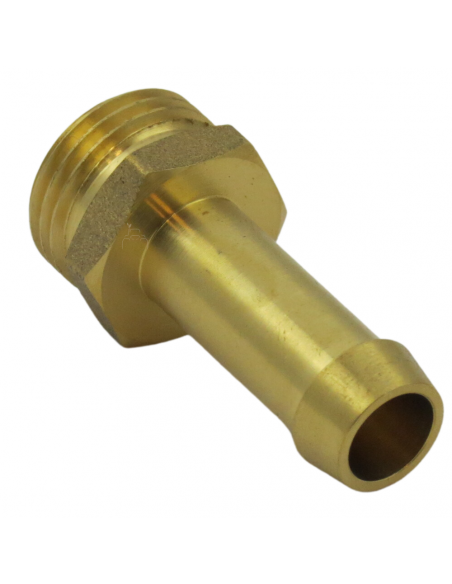 Racro 1/2" Macho 8mm Latón