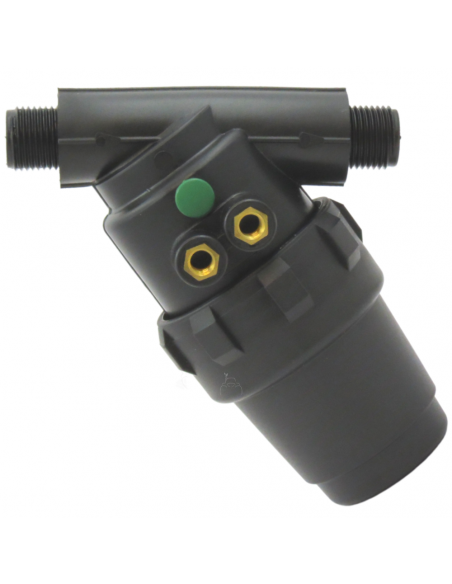 Filtro inclinado en línea rosca macho 1/2" 100 Mesh