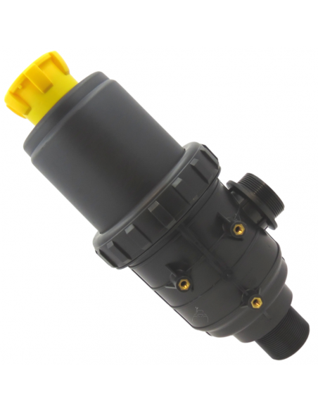 FILTRO ASPIRACIÓN 260 L/MIN 2" 50 MESH CON VALVULA