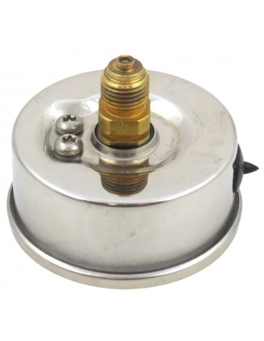 Manómetro Glicerina Isométrico Inox. Ø 63 Mm. 0-20/60 Bar. 1/4"