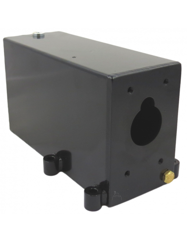 Depósito metálico de 3 litros para bomba hidráulica manual para basculante