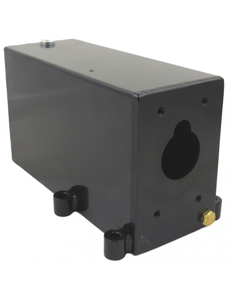 Depósito metálico de 3 litros para bomba hidráulica manual para basculante