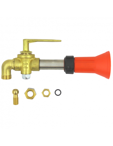 Pistola de pulverización acero y latón 11135