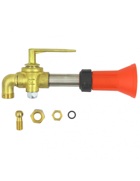 Pistola de pulverización acero y latón 11135