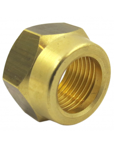 Tuerca latón 3/8"