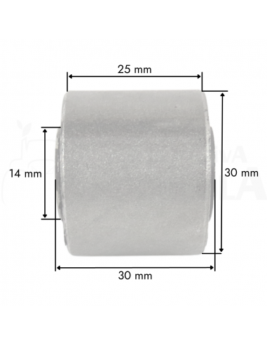 Taco silentblock para tirante segadora BCS 30010140