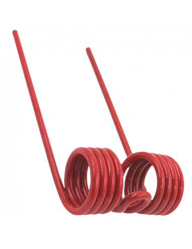 Púa muelle recogedor pick up empacadora Welger 186x77mm