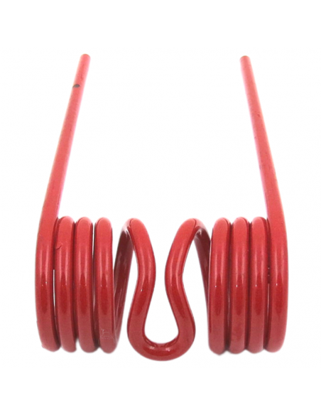 Púa muelle recogedor pick up empacadora Welger 186x77mm