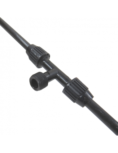 Lanza Herbicida de fibra doble boquilla 1 metro