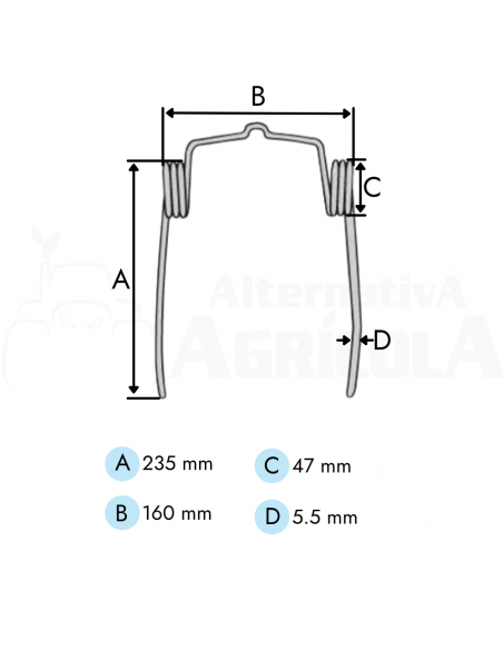 Pua muelle pick up molinete cosechadora Case y New Holland