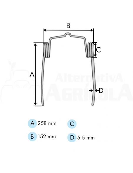 Pua muelle pick up molinete cosechadora Laverda