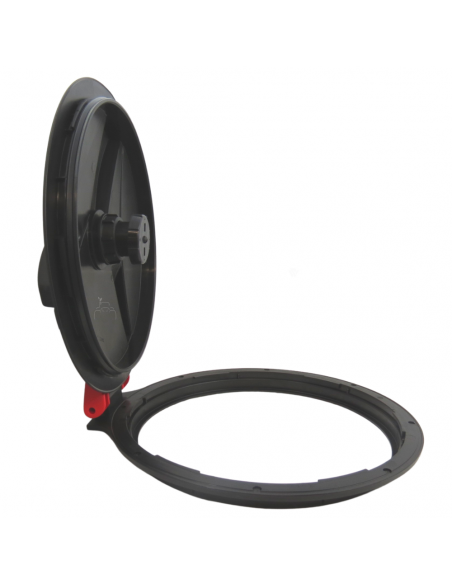 Tapa abatible 462 mm para cubas de fumigar