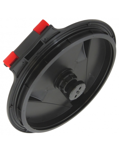 Tapa abatible Ø462mm con bloqueo y válvula flotante