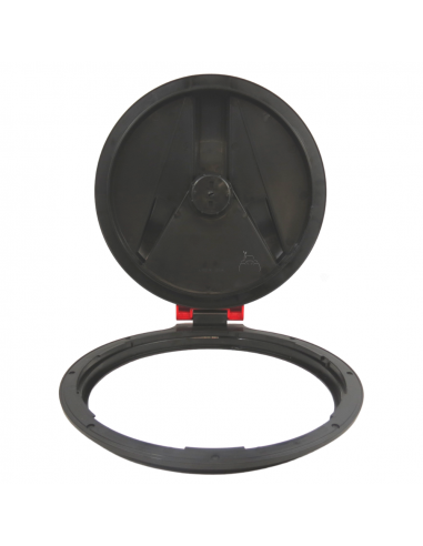 Tapa abatible Ø462mm con bloqueo y válvula flotante