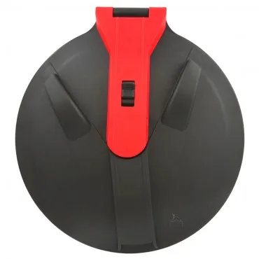 Tapa abatible Ø462mm con bloqueo y válvula flotante