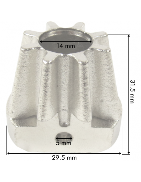 Piñón atador empacadora Wellger