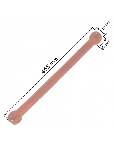 Eje bulón rótula empacadora Welger AP530, AP53, AP52, AP500