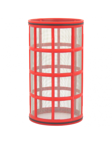 MALLA FILTRO ASPIRACIÓN 160 L/MIN 32 MESH ROJA 79X170MM