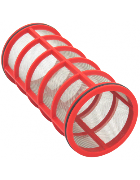 MALLA FILTRO ASPIRACIÓN 160 L/MIN 32 MESH ROJA 79X170MM