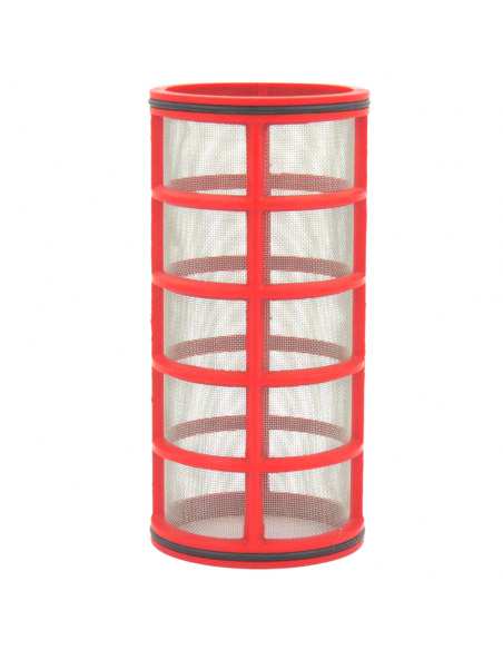 MALLA FILTRO ASPIRACIÓN 160 L/MIN 32 MESH ROJA 79X170MM
