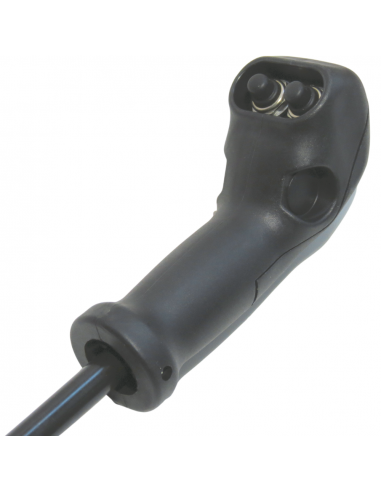 Mando Joystick  2 pulsadores con palanca 4 funciones para sirgas de cable