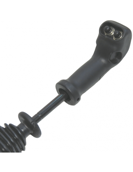 Joystick de 2 pulsadores con palanca 4 funciones para sirgas con bloqueo
