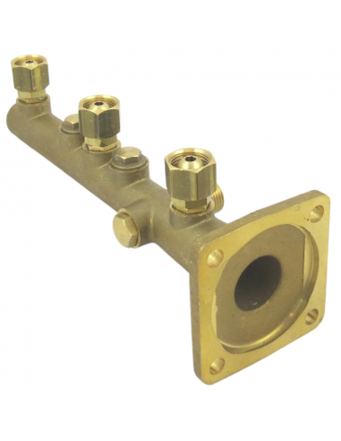 Columna torreta de fumigación pulverización 3 salidas