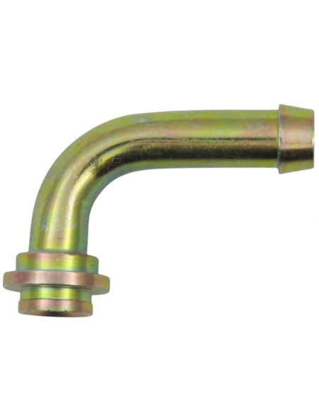 Codo 90º latón espiga 10mm para tuerca de 1/2"