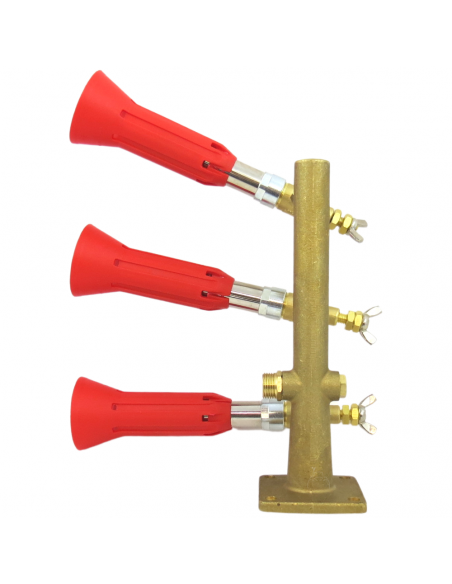 Columna 3 Salidas con Pulverizador Regulable Turbo