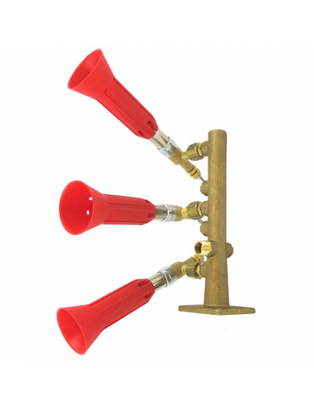 Columna 3 Salidas con Pulverizador Regulable Turbo